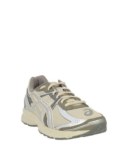 Asics White Sneakers Textile Fibers, Synthetic Material
