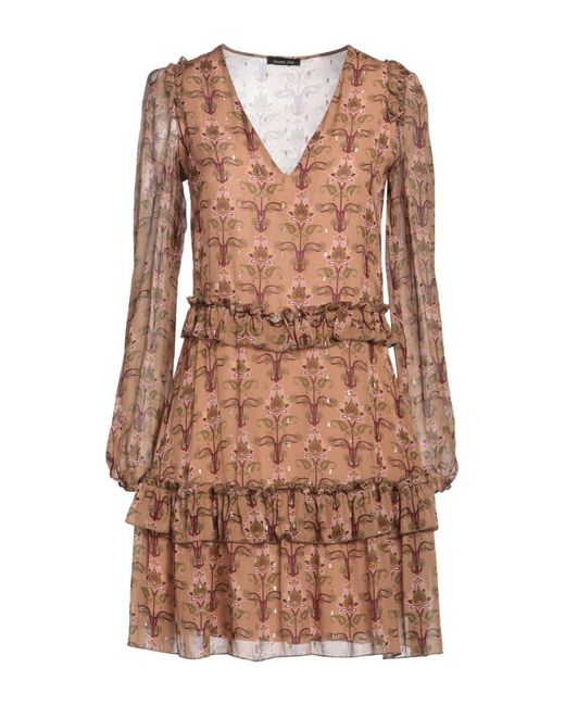 HANAMI D'OR Brown Mini Dress