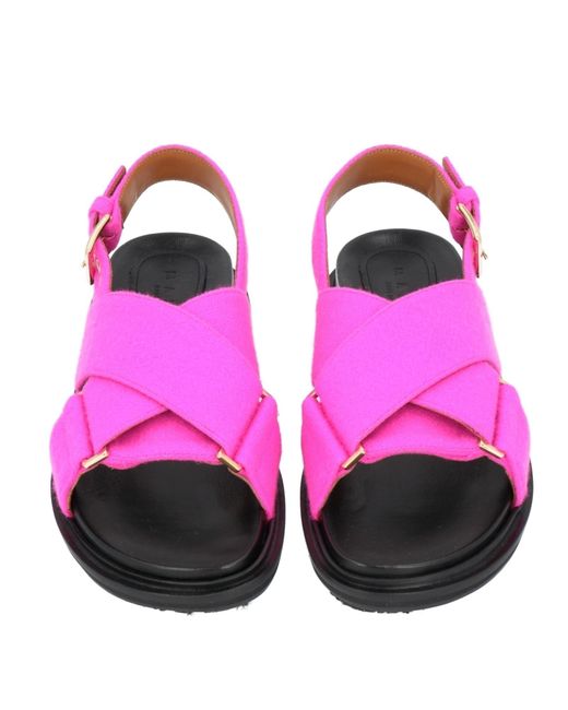 Marni Pink Sandals