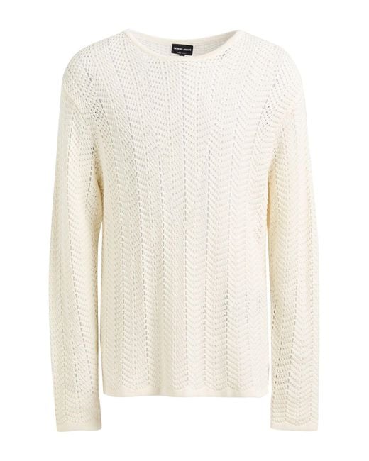 Pullover Giorgio Armani de hombre de color White