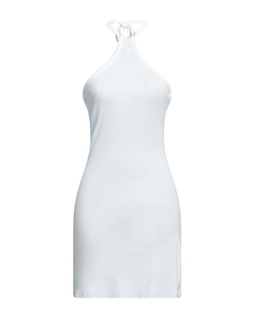 Courreges White Mini Dress