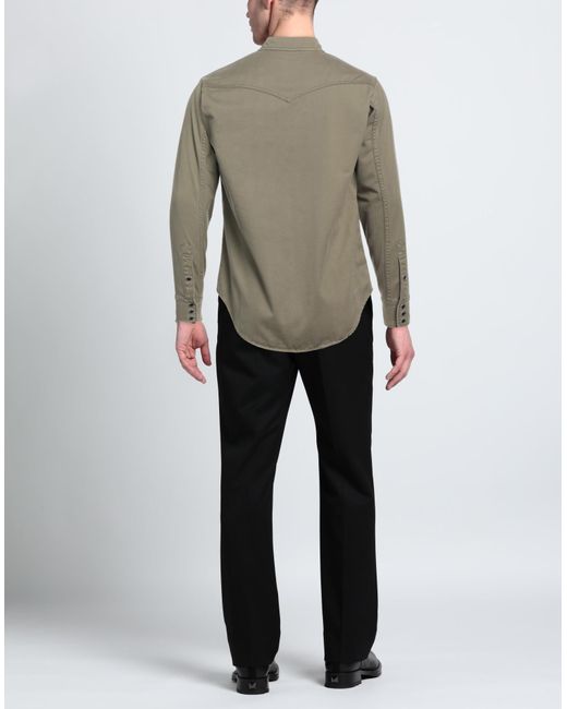 Chemise Saint Laurent pour homme en coloris Gray