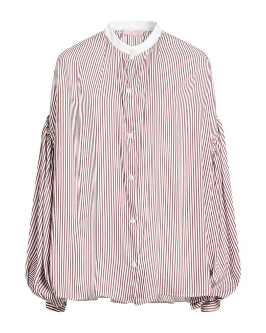 Kristina Ti Pink Shirt Viscose, Silk