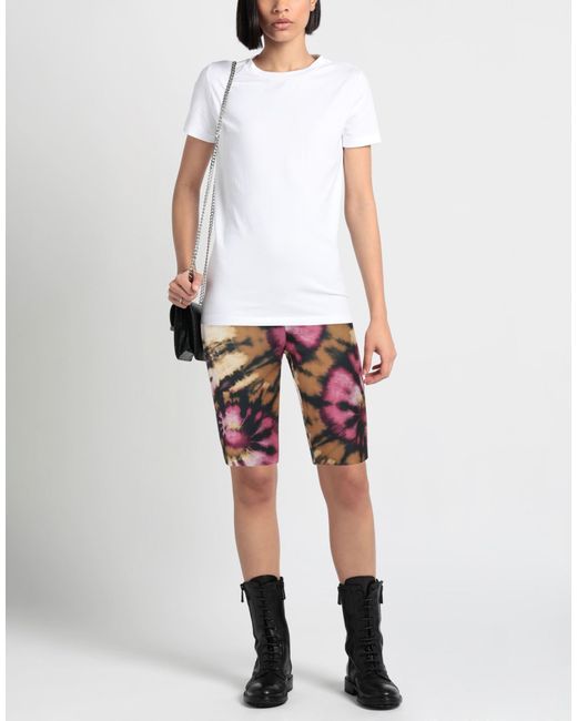 Dixie Red Shorts & Bermuda Shorts Polyester, Elastane
