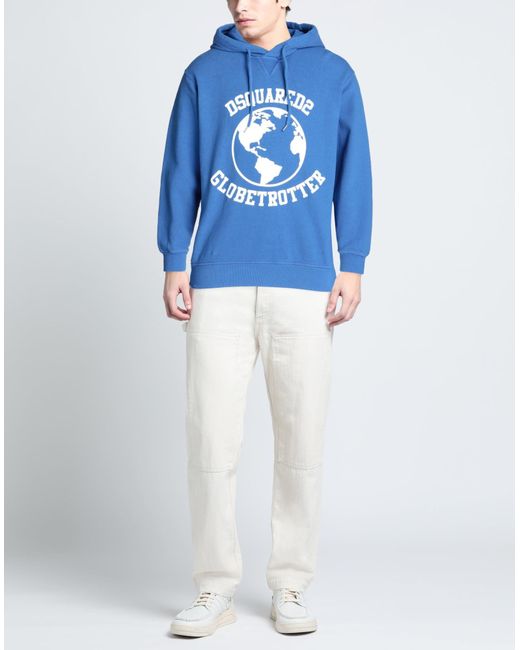 DSquared² Blue Sweatshirt for men
