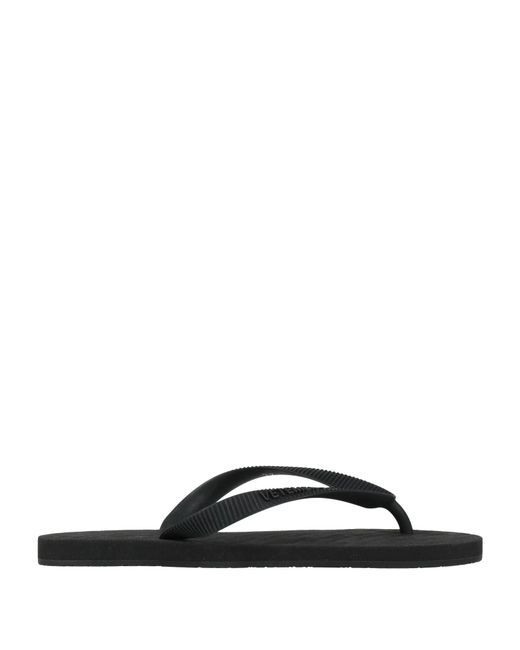 Vetements Black Thong Sandal Rubber