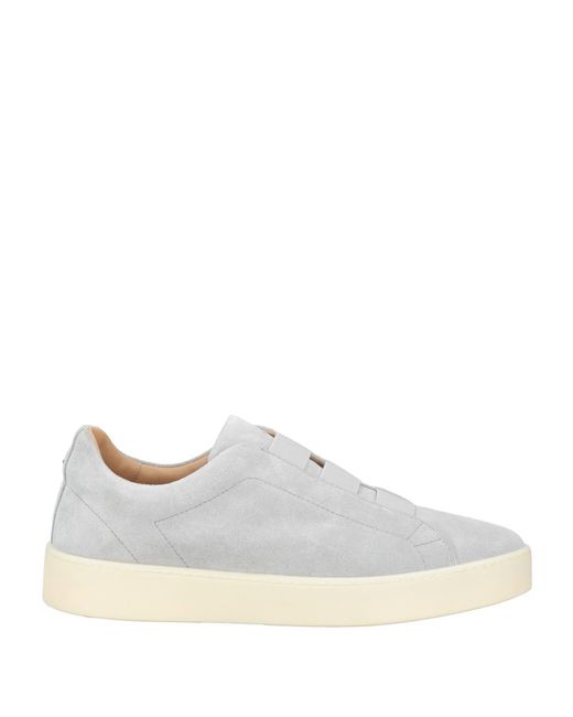 Fabiano Ricci White Light Sneakers Leather for men
