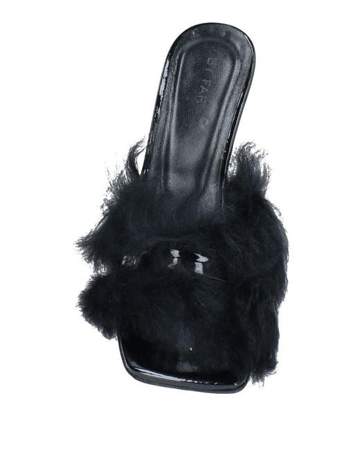 By Far Black Sandals