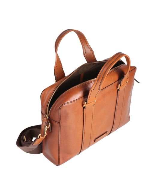 The Bridge Brown Tan Handbag Leather for men