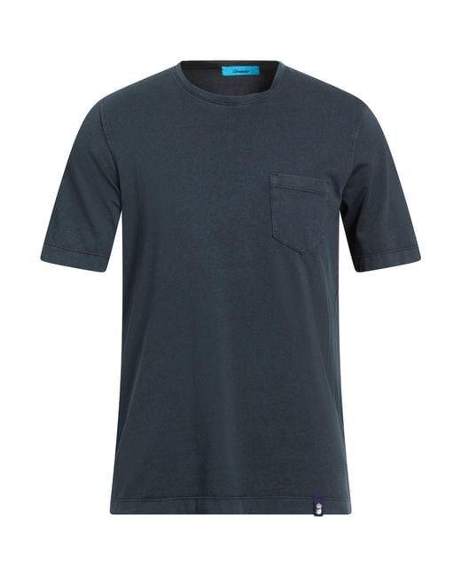 Drumohr Blue T-Shirts for men