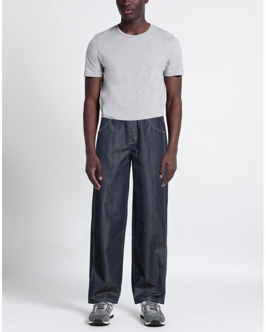 ANDERSSON BELL Blue Denim Trousers for men