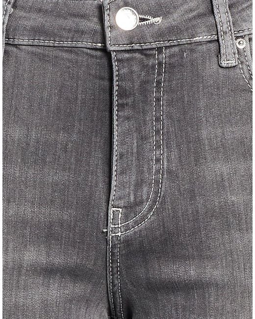 ARMANI EXCHANGE Gray Jeans Cotton, Polyester, Elastane