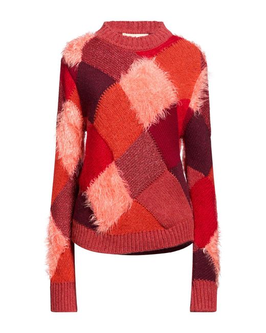 Marni Red Sweater Virgin Wool, Polyamide