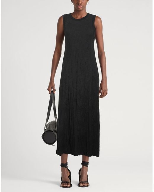 Helmut Lang Black Maxi Dress