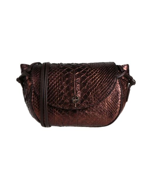 Borse A Tracolla di Borbonese in Brown