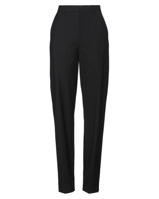 Moschino Black Pants Viscose, Virgin Wool, Elastane