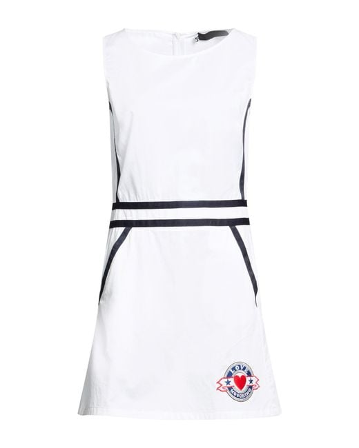 Love Moschino White Mini Dresses