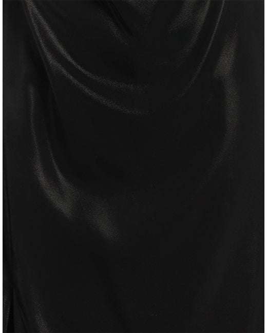 Siste's Black Maxi Dress Polyester, Elastane