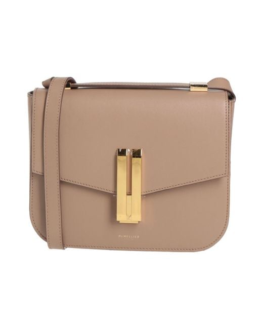 DeMellier London Natural Light Cross-Body Bag Cow Leather