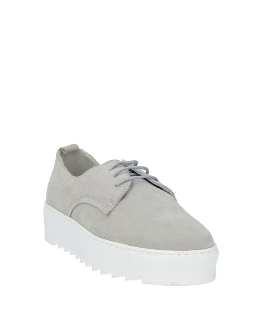Cerruti 1881 Gray Light Sneakers Calfskin