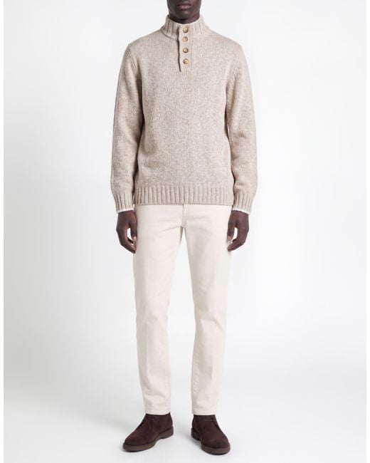 Pullover Gran Sasso de hombre de color Natural
