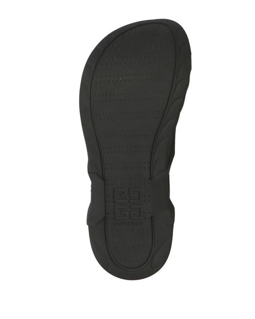 Givenchy Black Marshmallow Logo Rubber Slides for men