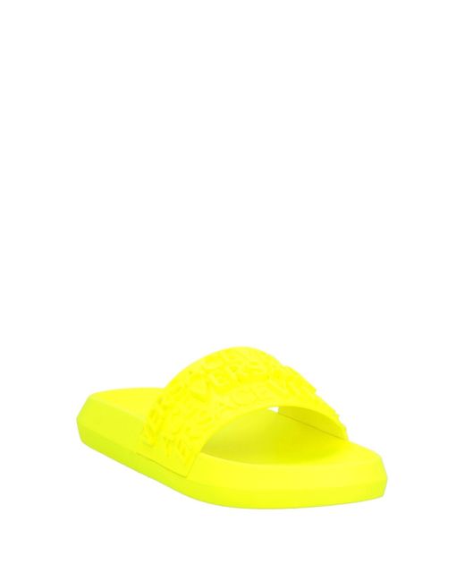 Versace Yellow Sandals for men