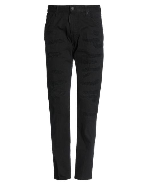 DSquared² Black Jeans for men