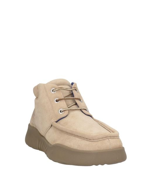 Burberry Stiefelette in Natural für Herren