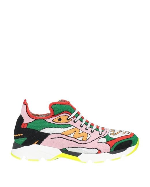 Marni Green Sneakers Textile Fibers