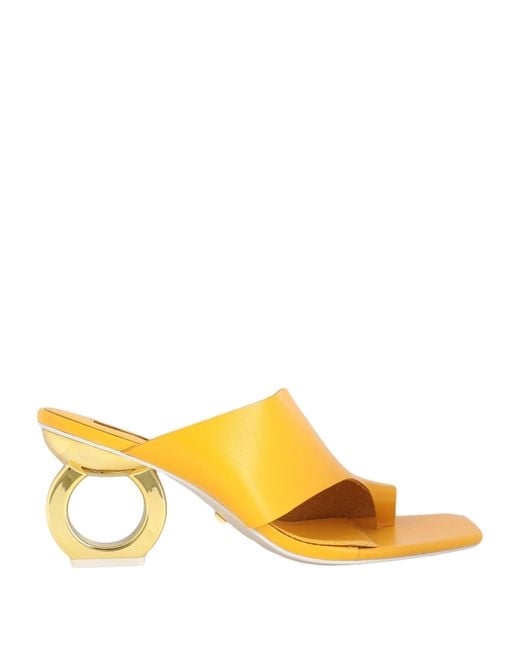 Kat Maconie Yellow Thong Sandal