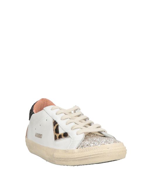 4b12 Natural Sneakers Leather