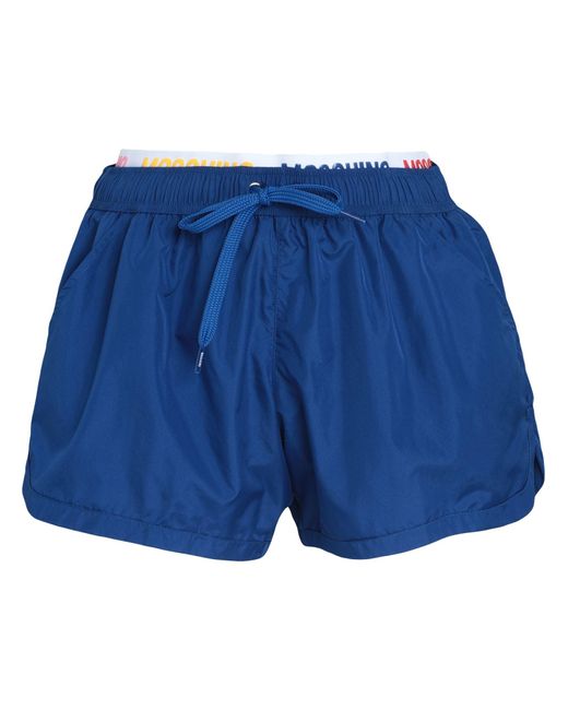 Moschino Blue Beach Shorts And Pants