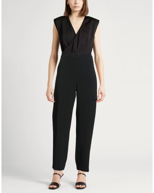 Theory Black Pants Triacetate, Polyester