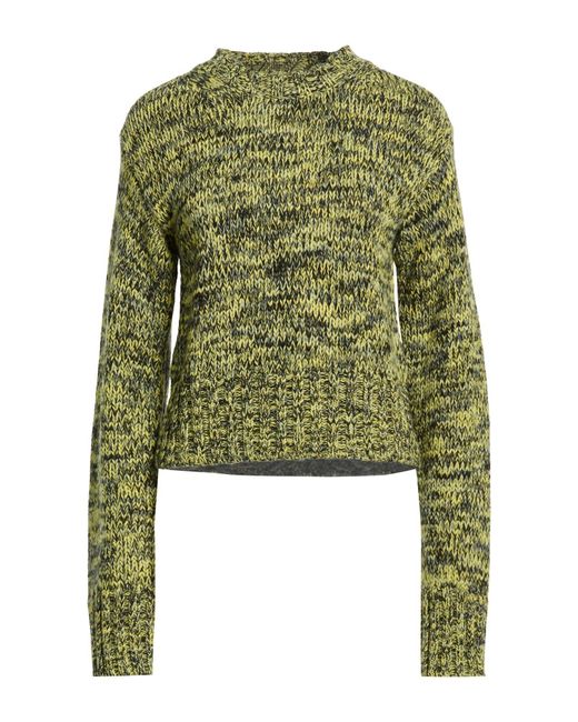 Jil Sander Green Sweater Wool