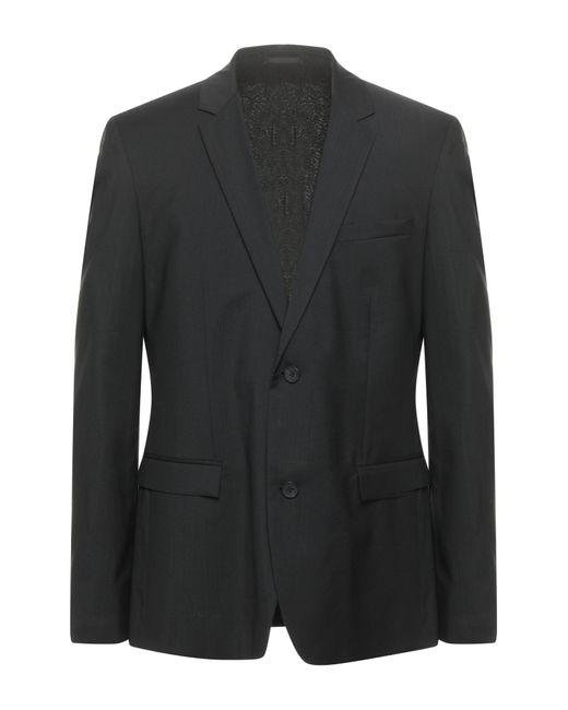Calvin Klein Suit Jacket in Black for Men | Lyst