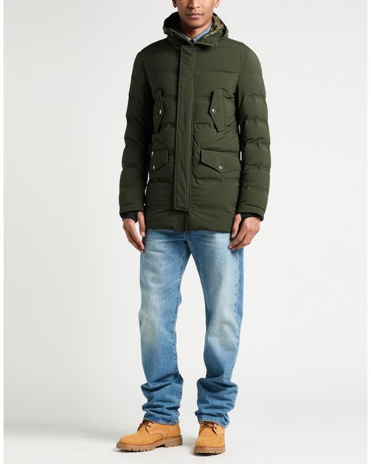 KIRED Green Puffers for men