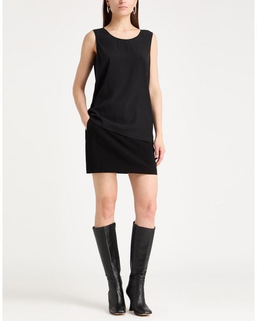 Anneclaire Black Top Silk, Elastane