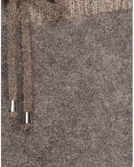 Takeshy Kurosawa Gray Pants Wool, Acrylic for men