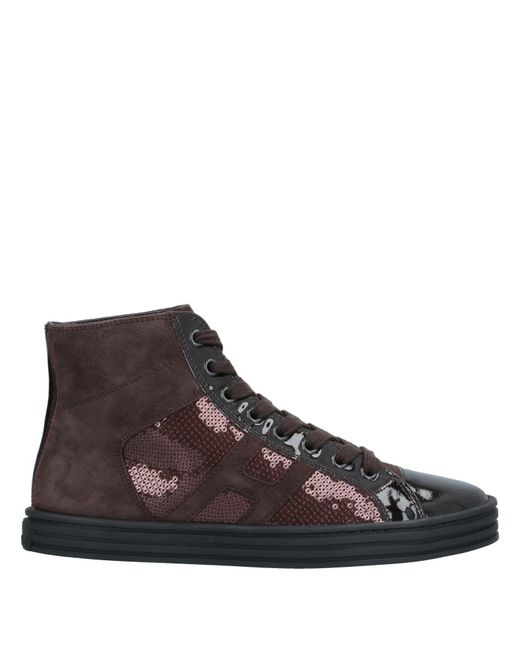 Hogan Rebel Brown Trainers