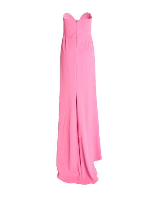 Camilla Pink Maxi Dress Polyester, Elastane