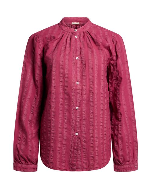 Massimo Alba Red Shirt Cotton, Polyamide