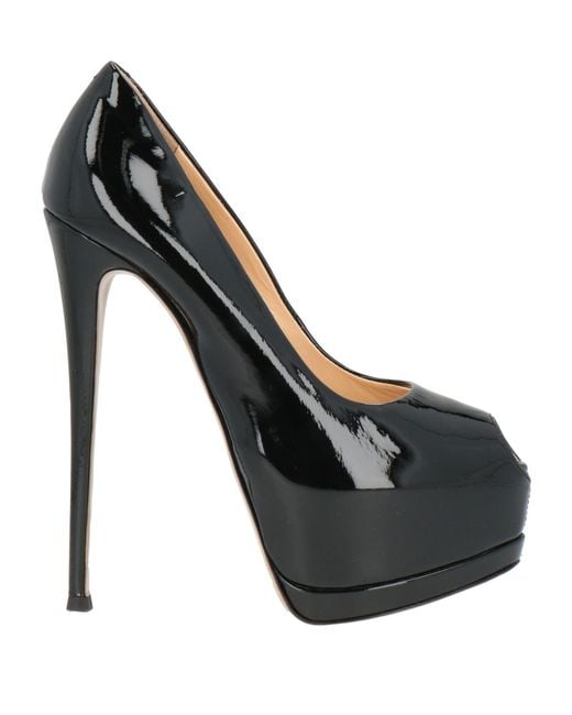Giuseppe Zanotti Black Pumps Leather