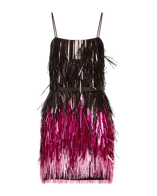 Circus Hotel Purple Mini Dress
