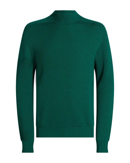 Amaranto Green Turtlenecks for men