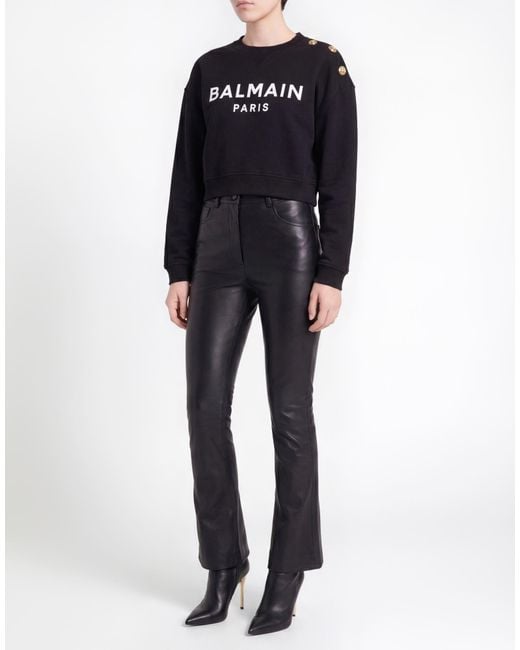 Balmain Black Sweatshirt