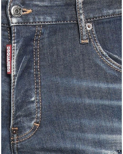 DSquared² Blue Jeans Cotton, Elastomultiester, Elastane for men