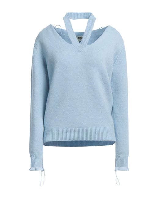 Fendi Blue Sweater