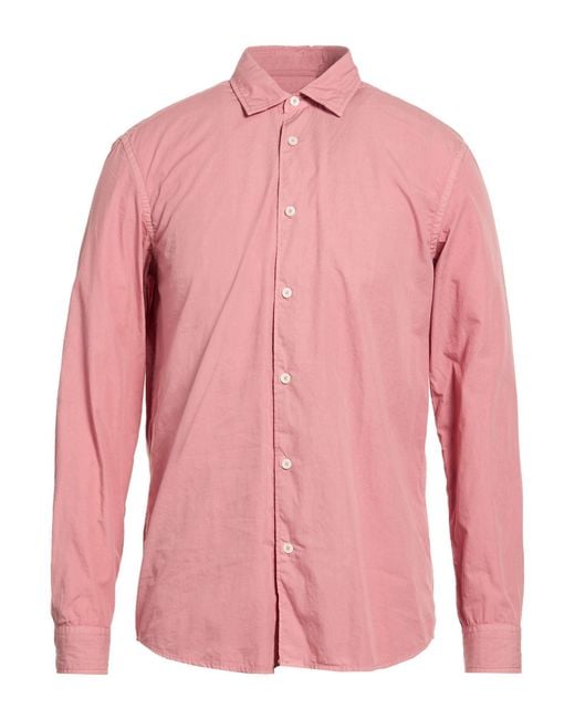 Altea Pink Shirt Cotton for men