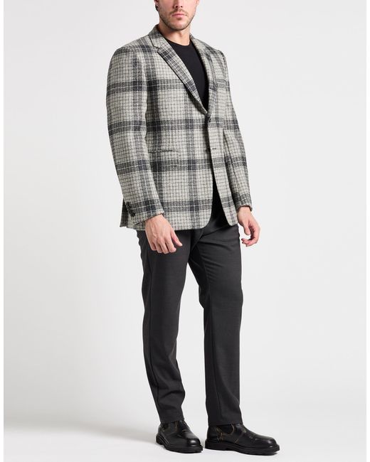 Thom Browne Gray Blazer Wool for men